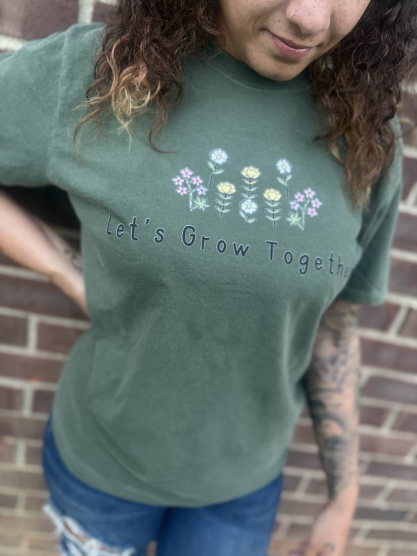 Let’s grow together T-shirt - Image 2